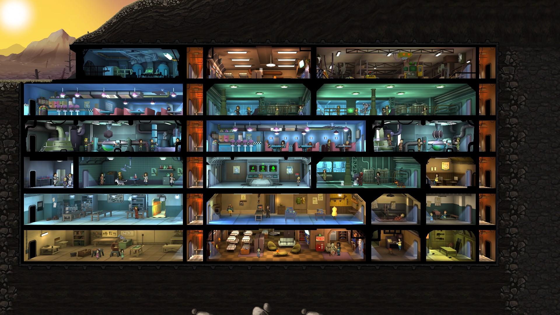 fallout shelter screenshot